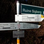 Wanderung zur Ruine Sigberg